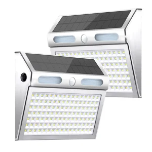 New Style Solar Wall Light Outdoor Motion Sensor IP65 Waterproof LED Garden Fence Yard Lighting Lamp