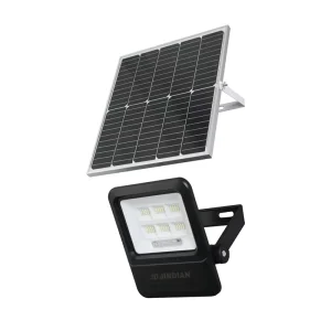 New V Series Solar Floodlight 100W 200W 300W 500W ABS Housing Waterproof Outdoor Solar Security Lamp