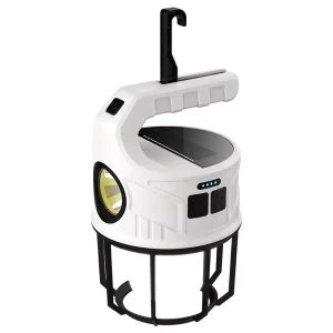 New solar camping lights multifunctional atmospheric high-power hand lights outdoor charging camping emergency floodlights