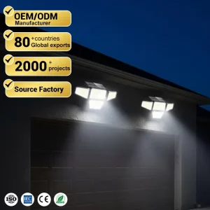 Nexus Produces 6500k Waterproof Ip65 for Outdoor Lighting Garden Courtyards All in One Wall Light