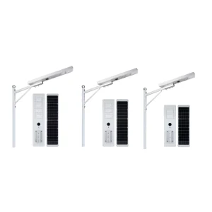 Night Lighting 25W IP67 Solar Street Light Lithium Battery Waterproof LED Aluminum Construction