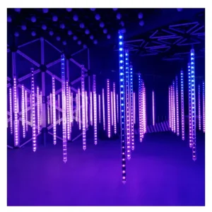 Nightclub Stage Party Events Light Addressable RGB LED Pixel Light DMX LED Meteor Tube 3D Tube Stage Lights
