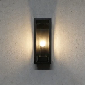 Nordic LED Ceiling Light and Wall Sconce, Black Rectangular, Indoor Outdoor