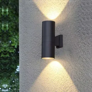 Nordic Mount IP65 LED Modern Outdoor Wall Lamps Aluminum Dimmable 3500K Warm White Waterproof Lighting for Home Wall Yard Street