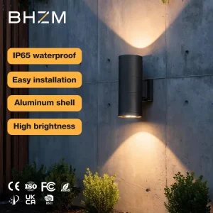 OEM Customization Villa Landscape 220V up Down 2 Sides IP65 Waterproof 24W Aluminum Double Lamp Led Exterior Wall Lights