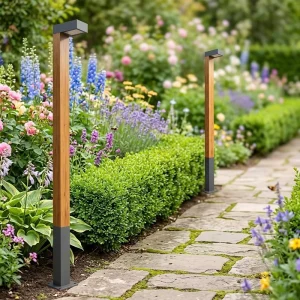 OEM Lawn Lamp IP65 Waterproof AC Powered High Brightness 30W Outdoor LED Garden Lights CRI80 Adjustable Color Temp 70×140 Beam