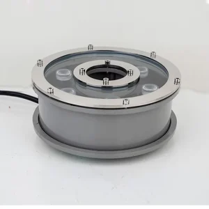 OEM Mini IP68 12W Warm White Waterfall Pool Large Pond Waterproof Landscape Fountain RGB LED Underwater Light
