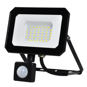 OEM Motion Sensor LED Floodlight 10W 20W 30W 50W 100W Waterproof Garden Garage Warehouse PIR LED Flood Lights Outdoor Use