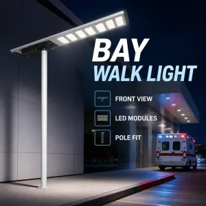 OEM ODM 3.2V 300AH Battery Solar Integrated Street Light 600W 102000LM CRI80 Lamp for Highway