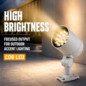 OEM ODM 3W 48W IP65 Waterproof Die Cast Aluminum Multi Function LED Flood Light for Garden Courtyard and Villa Lighting