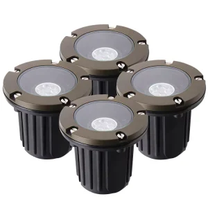 OEM ODM Antiglare Swimming Pool Fountain Yard Driveway Inground Outdoor Garden Lights Underground LED Well Landscape Lights