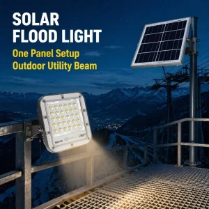 OEM ODM High Brightness Newest Projector Flood Lamp SMD 60W IP66 Waterproof Outdoor Led Security Solar Flood Lights for Road