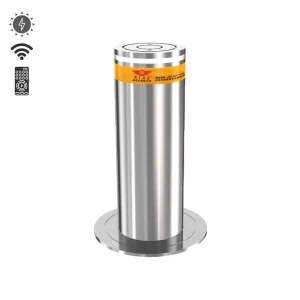 OEM Safety Shallow Embedded Manual Bollard Traffic Security Parking Post In-ground Fixed Stainless Steel Bollards Pole