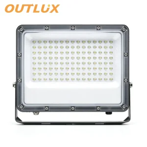 OUTLUX E037 100W Aluminum High Bright Waterproof IP65 Led Flood Light for Warehouse Outdoor Light
