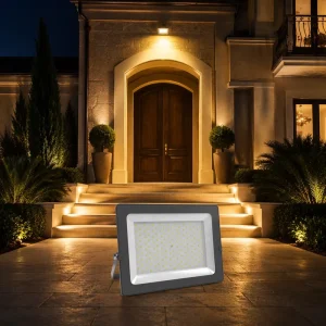 OUTLUX E048EI Nova 150W IP65 Waterproof Outdoor Flood Light with 120 Beam Angle and 3 Year Warranty