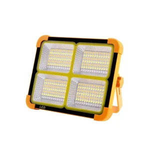 OVO 006 Solar Powered Portable Camping Emergency LED Floodlight IP66 Waterproof USB Rechargeable Outdoor Light