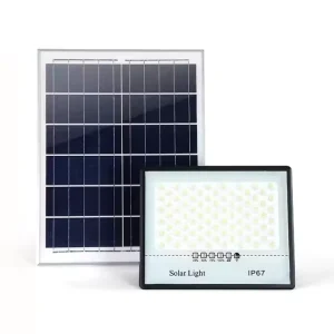 OVO-012 Super Bright Solar LED Street Light IP65 Waterproof Flood Light Outdoor Decorative Lamp for Garden Yard Path Patio