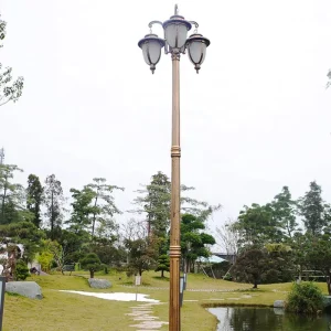 Old LED European Lamp Classic Post Top Vintage Antique Garden Street Light IP65 Aluminum Electric