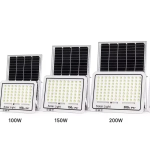 One-Stop Solar Lighting Supplier 100W 200W 300W Outdoor LED Flood Light for Garden Use Solar Powered Flood Lights
