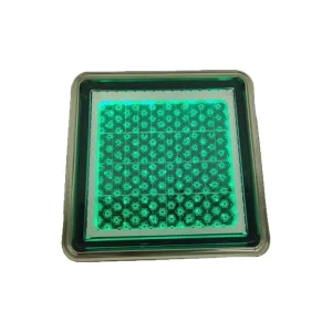 Optical Control Square Shaped Outdoor Waterproof LED Ground Light Underground Garden Landscape Brick Solar LED Deck Lighting