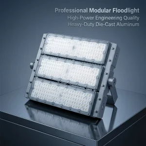Outdoor 100W 200W 300W 400W 500W 600W Warm White LED Flood Light with Reflector for Stadium Use IP66 High Pole Mast Light