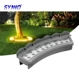 Outdoor 12W COB RGBW IP65 Aluminum LED Hug Tree Floodlight for Garden & Landscape Lighting