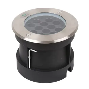 Outdoor 12x2W D180mm Stainless Steel and Aluminum Inground Wall-Wash Light