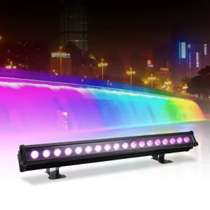 Outdoor 18x10W RGBW 4-in-1 Waterproof LED Wall Washer Lights