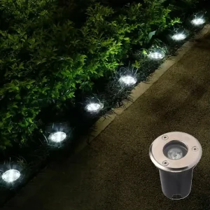 Outdoor 1W Underground Lamp Warm White RGB Waterproof Landscape Garden Lawn Wall Washer Lights in Ground Recessed Light