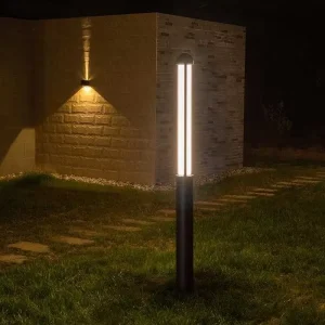 Outdoor 24W Walkway Lights Custom OEM Post Top LED Lights for Garden Yard Courtyard Lawn Lighting System