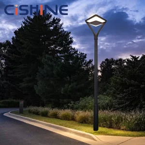 Outdoor 30w Ip65 Waterproof Led Garden Top Light Back Yard Garden Lamp Pole 3m 4m for Lighting