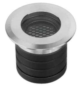 Outdoor 316 Stainless Steel Recessed Deck Spotlight Wide Exposure Angle IK08 IP67 RoHS CE CB Step Underground Light