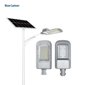 Outdoor 50W 70W 100W Solar Street Light Blue Carbon Waterproof IP65