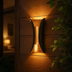 Outdoor 6W LED Wall Lamp Up and Down Aluminum Decorate Wall Sconce Courtyard LED Wall Light Waterproof Lighting
