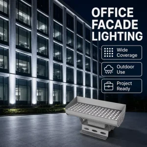 Outdoor 96W Building Facade Architectural Landscape Garden Park Bridge Hotel Exterior Light Villa Flood Light