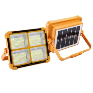 Outdoor ABS Solar Charging Floodlight 50W 100W 200W 300W Stall Light Camping Emergency Light