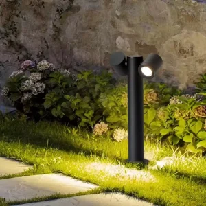 Outdoor Adjustable LED Landscape Lighting Waterproof Park Courtyard Garden Lawn Bollard Light