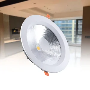 Outdoor Adjustable Round COB LED Downlight, 5W/7W, IP54, Recessed Surface or Wall-Mounted