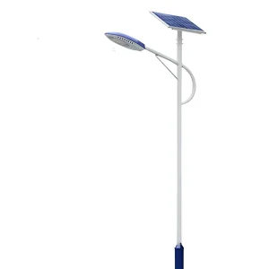 Outdoor All in One Solar Street Light LED With Long Working Time Waterproof Lamp for Plaza Garden Countryside Road