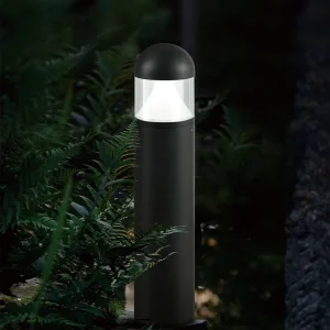 Outdoor Aluminum Alloy 3000K Warm White Dimmable LED Bollard Lawn Light IP66 High CRI