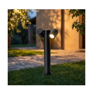 Outdoor Aluminum Alloy LED Post Top Light IP65 Waterproof 120° Beam Angle 3500K Warm White for Gardens, Lawns, and Driveways