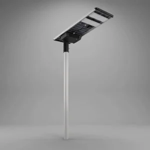 Outdoor Aluminum Body Motion Sensor Street Light 60W 120W All-in-one Solar LED Highway Road Lamp IP65 Waterproof 3000K-6500K