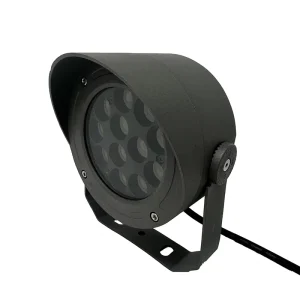 Outdoor Aluminum High Bright 12W 72W AC220V IP65 RGBW 2000K 6000K Custom Beam Angle Remote Control CRI 80 CE 3 Year Flood Light