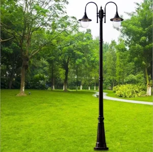 Outdoor Aluminum Landscape Pole Street Light Garden Lights Manufacturers