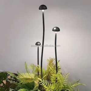 Outdoor Bollard Lights Waterproof Garden Light Garden Lawn Lamp Dooryard Decorative Mushroom Courtyard Exterior Landscape Lights
