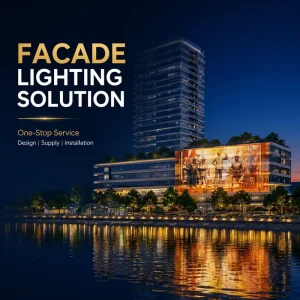 Outdoor Building Decoration LED Lights Building External Uplights Spot Light Facade Lighting Solution