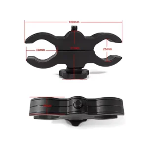Outdoor Camping Headlight Bracket Flashlight Clip Outdoor Accessories