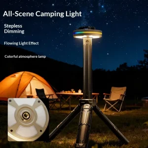 Outdoor Camping Lights Rechargeable Hanging Lights Waterproof Hat Clip Light for Camping Hiking and Emergency