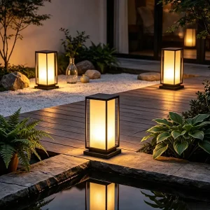 Outdoor Decorative Acrylic IP65 Waterproof Floor Lamp for Garden, Street, Villa and Lawn
