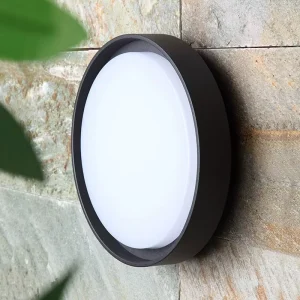 Outdoor Entryway Wall Lamp Ultra Bright 3000K Color Temperature Die Cast Aluminum Housing Corridor Wall Light